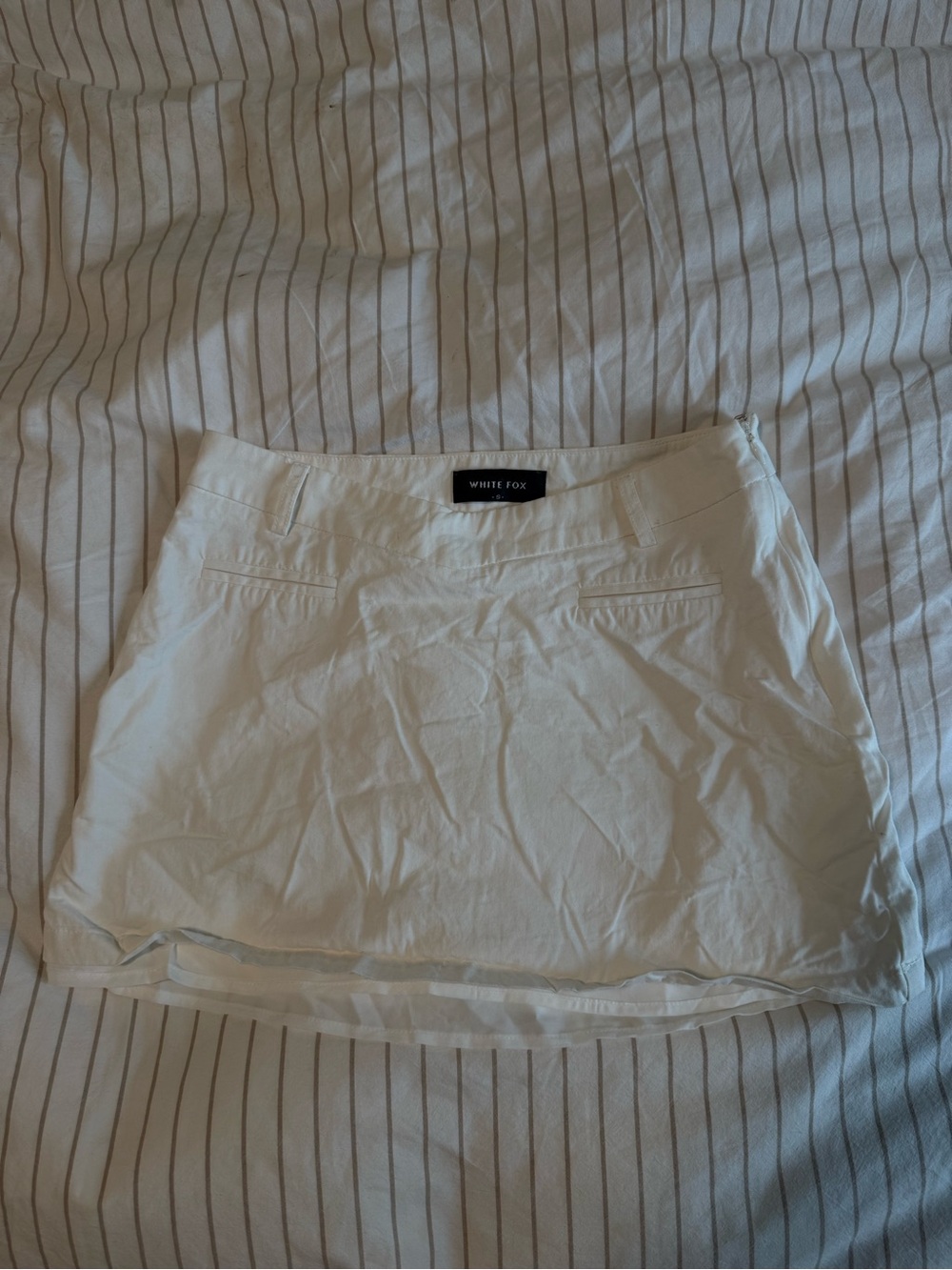 White Fox White  Mini Skirt